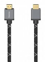 Кабель аудио-видео Hama H-205239 HDMI (m)/HDMI (m) 2м. Позолоченные контакты черный/серый (уп.:1шт) (00205239)