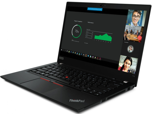 Ноутбук Lenovo ThinkPad T14 G1 T Core i7 10510U/16Gb/SSD512Gb/Intel UHD Graphics/14"/IPS/Touch/FHD (1920x1080)/Windows 10 Professional 64/black/WiFi/BT/Cam фото 4