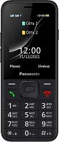 Мобильный телефон Panasonic TF200 32Mb черный моноблок 2Sim 2.4" 240x320 0.3Mpix GSM900/1800 MP3 FM microSD max32Gb