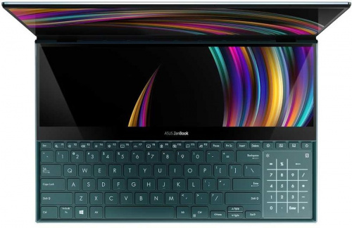 Ноутбук Asus ZenBook Pro Duo UX581LV-H2025R Core i9 10980HK/32Gb/SSD1Tb/NVIDIA GeForce RTX 2060 6Gb/15.6"/OLED/Touch/UHD (3840x2160)/Windows 10 Professional/dk.blue/WiFi/BT/Cam фото 7