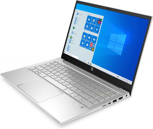 Ноутбук HP Pavilion 14-dv0031ur Core i5 1135G7/8Gb/SSD256Gb/Intel Iris Xe graphics/14"/IPS/FHD (1920x1080)/Windows 10/silver/WiFi/BT/Cam фото 3