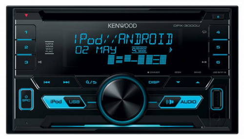 Автомагнитола CD Kenwood DPX-3000U 2DIN 4x50Вт