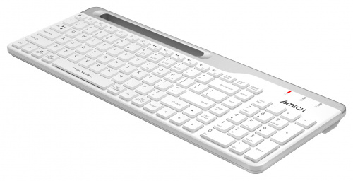 Клавиатура A4Tech Fstyler FBK25 белый/серый USB беспроводная BT/Radio slim Multimedia фото 11