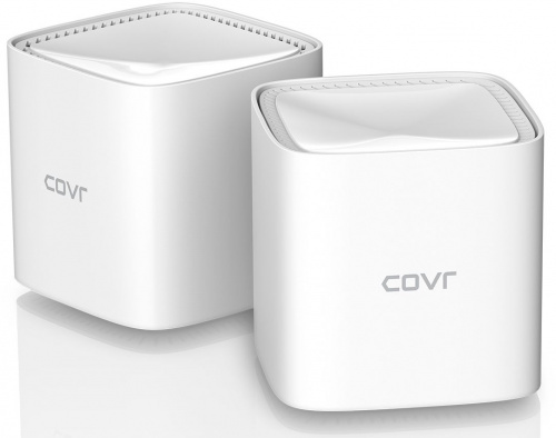 Бесшовный Mesh роутер D-Link COVR-1102 AC1200 10/100/1000BASE-TX белый фото 2