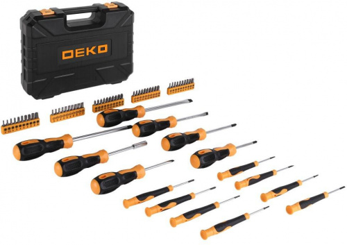 Набор инструментов Deko DKMT65 65 предметов (жесткий кейс) фото 3