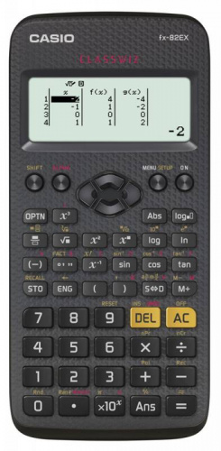 Калькулятор научный Casio Classwiz FX-82EX-W-EJ-V черный 10+2-разр.