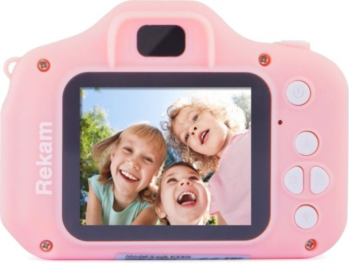 Фотоаппарат Rekam iLook K330i розовый 20Mpix 2" 720p SDXC CMOS/Li-Ion фото 2