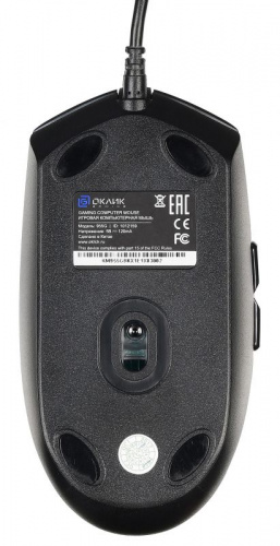 Мышь Oklick 955G FROST черный оптическая (3200dpi) USB (6but) фото 6