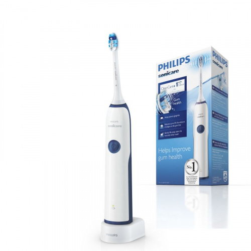 Зубная щетка электрическая Philips Sonicare CleanCare+ HX3292/28 белый/синий фото 3