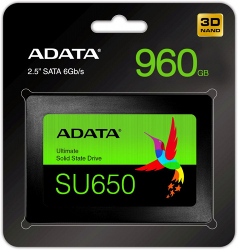 Накопитель SSD A-Data SATA-III 960GB ASU650SS-960GT-R Ultimate SU650 2.5" фото 4