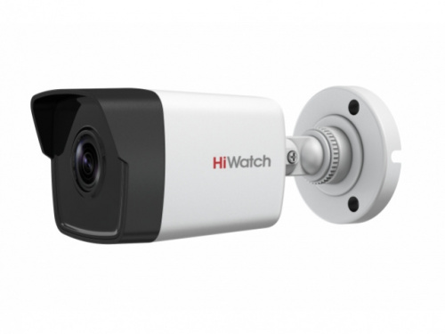 Видеокамера IP HiWatch DS-I450 6-6мм цветная корп.:белый