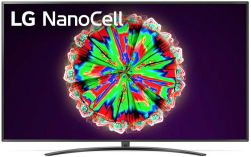 Телевизор LED LG 75" 75NANO766PA NanoCell черный Ultra HD 60Hz DVB-T DVB-T2 DVB-C DVB-S DVB-S2 USB WiFi Smart TV (RUS)