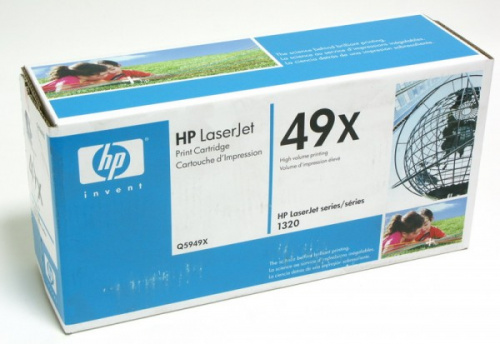 Картридж лазерный HP Q5949X черный (6000стр.) для HP LJ 1320 фото 2