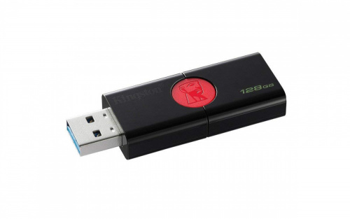 Флеш Диск Kingston 128Gb DataTraveler DT 106 DT106/128GB USB3.0 черный фото 4