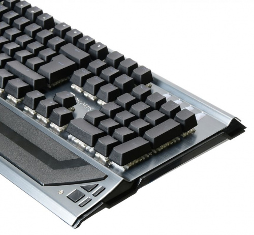 Клавиатура Оклик 980G HUMMER механическая серебристый/черный USB for gamer LED (подставка для запястий) (499580) фото 8
