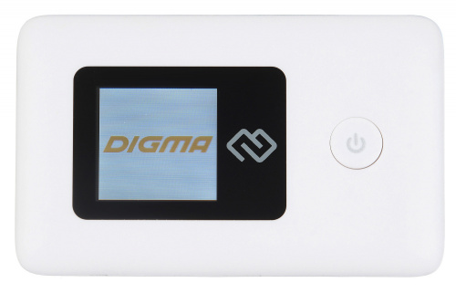 Модем 3G/4G Digma Mobile Wi-Fi DMW1969 micro USB Wi-Fi Firewall +Router внешний белый фото 8