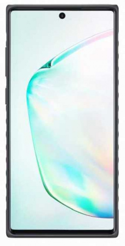 Чехол (клип-кейс) Samsung для Samsung Galaxy Note 10+ Protective Standing Cover серебристый (EF-RN975CSEGRU) фото 2