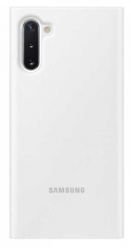 Чехол (флип-кейс) Samsung для Samsung Galaxy Note 10 LED View Cover белый (EF-NN970PWEGRU) фото 2