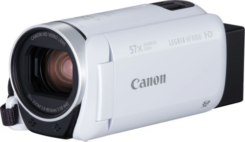 Видеокамера Canon Legria HF R806 белый 32x IS opt 3" Touch LCD 1080p XQD Flash фото 7