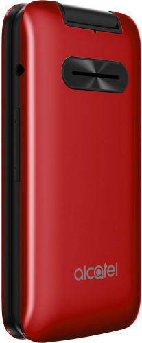 Мобильный телефон Alcatel 3025X красный раскладной 3G 1Sim 2.8" 240x320 2Mpix GSM900/1800 GSM1900 MP3 FM microSD max32Gb фото 7
