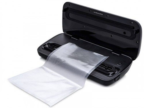 Вакуумный упаковщик Kitfort КТ-1502-2 110Вт черный/серый фото 7