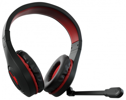 Наушники с микрофоном GMNG HS-L325G черный/красный 2.2м мониторные оголовье (1533553) фото 4