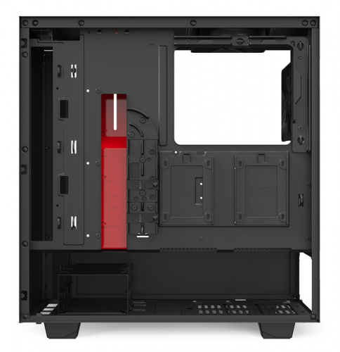 Корпус NZXT H510 CA-H510B-BR черный/красный без БП ATX 2x120mm 1xUSB3.0 1xUSB3.1 audio bott PSU фото 13