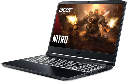 Ноутбук Acer Nitro 5 AN515-45-R9RS Ryzen 7 5800H 16Gb SSD1Tb NVIDIA GeForce RTX3080 8Gb 15.6" IPS FHD (1920x1080) Windows 10 Home black WiFi BT Cam (NH.QBSER.005) фото 2