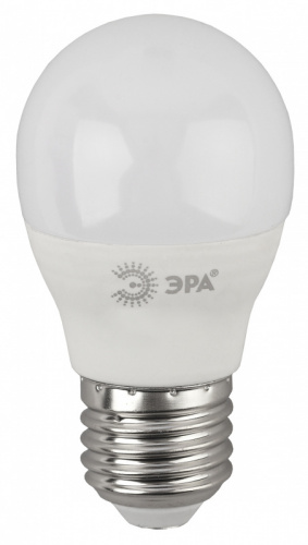 Лампа светодиодная Эра P45-10W-840-E27 10Вт цоколь:E27 4000K 220В колба:P45 (упак.:3шт)