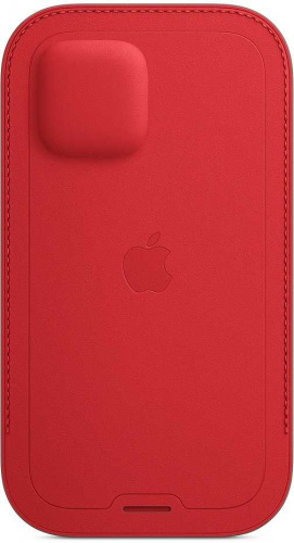 Чехол (футляр) Apple для Apple iPhone 12/12 Pro Leather Sleeve with MagSafe красный (MHYE3ZE/A) фото 4