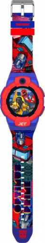 Смарт-часы Jet Kid Optimus Prime 45мм 1.44" TFT синий/красный фото 5