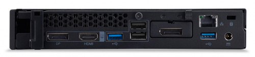 Неттоп Acer Veriton N4660G PG G5420T (3.2)/4Gb/SSD64Gb/UHDG 610/Windows 10 Professional/GbitEth/WiFi/BT/65W/клавиатура/мышь/черный фото 4