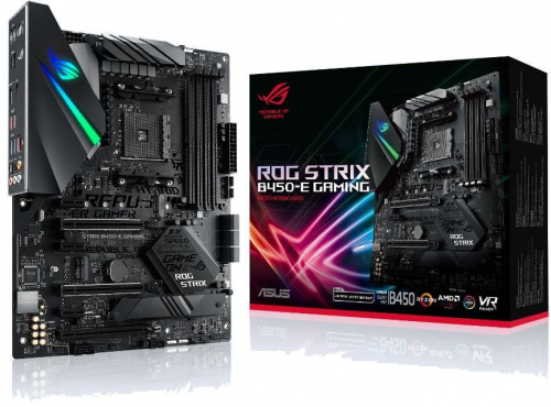 Материнская плата Asus ROG STRIX B450-E GAMING Soc-AM4 AMD B450 4xDDR4 ATX AC`97 8ch(7.1) GbLAN RAID+HDMI+DP фото 2