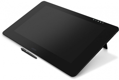 Графический планшет-монитор Wacom Cintiq DTH-2420 USB черный фото 6