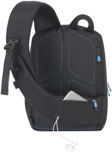 Рюкзак для ноутбука 13.3" Riva 7870 черный полиэстер фото 2