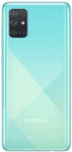 Смартфон Samsung SM-A715F Galaxy A71 128Gb 6Gb голубой моноблок 3G 4G 2Sim 6.7" 1080x2400 Android 10 64Mpix 802.11 a/b/g/n/ac NFC GPS GSM900/1800 GSM1900 TouchSc MP3 microSD max512Gb фото 6