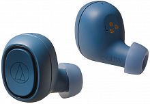 Наушники вкладыши Audio-Technica ATH-CK3TW голубой беспроводные bluetooth в ушной раковине (80000915)