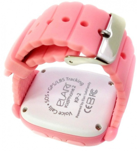 Смарт-часы Elari KidPhone 2 15мм 1.4" TFT розовый фото 3
