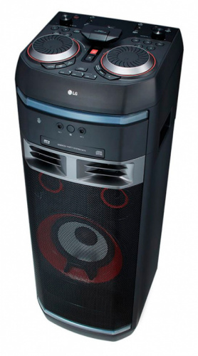 Минисистема LG OL90DK черный 1100Вт CD CDRW DVD DVDRW FM USB BT (в комплекте: диск 2000 песен) фото 3