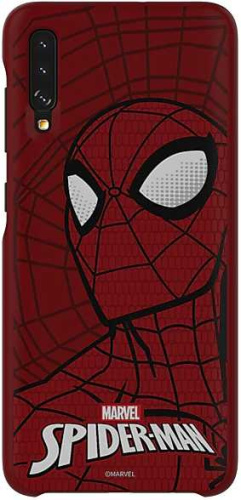 Чехол (клип-кейс) Samsung для Samsung Galaxy A70 Marvel Case Spider-Man красный (GP-FGA705HIARW)
