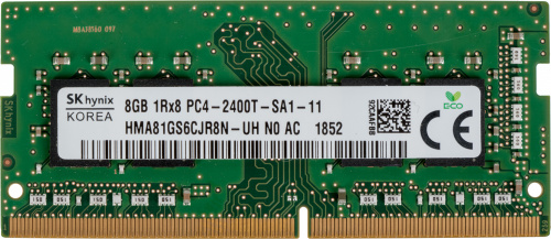 Память DDR4 8Gb 2400MHz Hynix HMA81GS6CJR8N-UHN0 OEM PC4-19200 CL17 SO-DIMM 260-pin 1.2В single rank фото 2