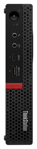 ПК Lenovo ThinkStation P330 tiny i7 8700 (3.2)/16Gb/SSD512Gb/UHDG 630/Windows 10 Professional 64/GbitEth/135W/клавиатура/мышь/черный фото 7