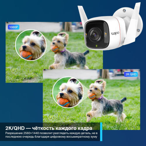 Камера видеонаблюдения IP TP-Link Tapo C320WS 3.18-3.18мм цв. корп.:белый фото 12