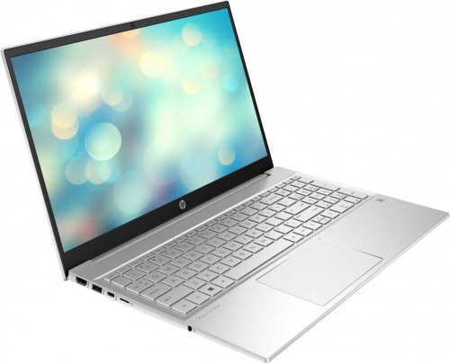 Ноутбук HP Pavilion 15-eg0052ur Core i5 1135G7/8Gb/SSD256Gb/NVIDIA GeForce MX350 2Gb/15.6"/IPS/FHD (1920x1080)/Free DOS 3.0/silver/WiFi/BT/Cam фото 5