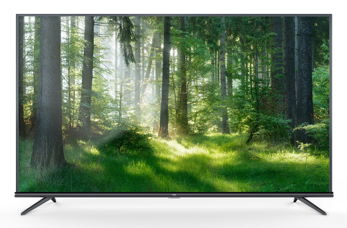 Телевизор LED TCL 75" L75P8MUS стальной/Ultra HD/60Hz/DVB-T2/DVB-C/DVB-S2/USB/WiFi/Smart TV (RUS)