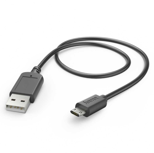 Кабель Hama 00173675 microUSB (m) USB 2.0 (m) 1.4м черный