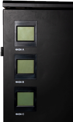 Стабилизатор напряжения Ресанта АСН-20000/3-ЭМ трехфазный черный (63/4/6) фото 5