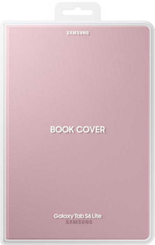 Чехол Samsung для Samsung Galaxy Tab S6 lite Book Cover полиуретан розовый (EF-BP610PPEGRU) фото 3