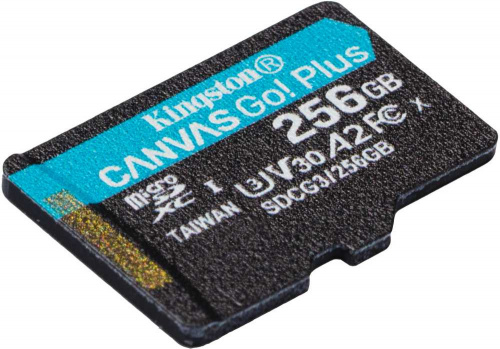 Флеш карта microSDXC 256GB Kingston SDCG3/256GBSP Canvas Go! Plus w/o adapter фото 2