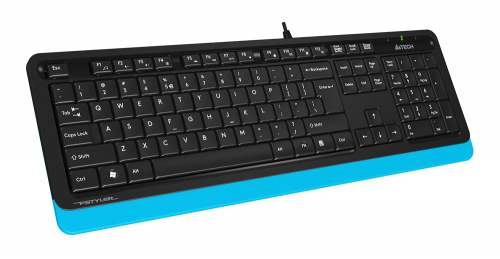 Клавиатура A4Tech Fstyler FK10 черный/синий USB фото 2